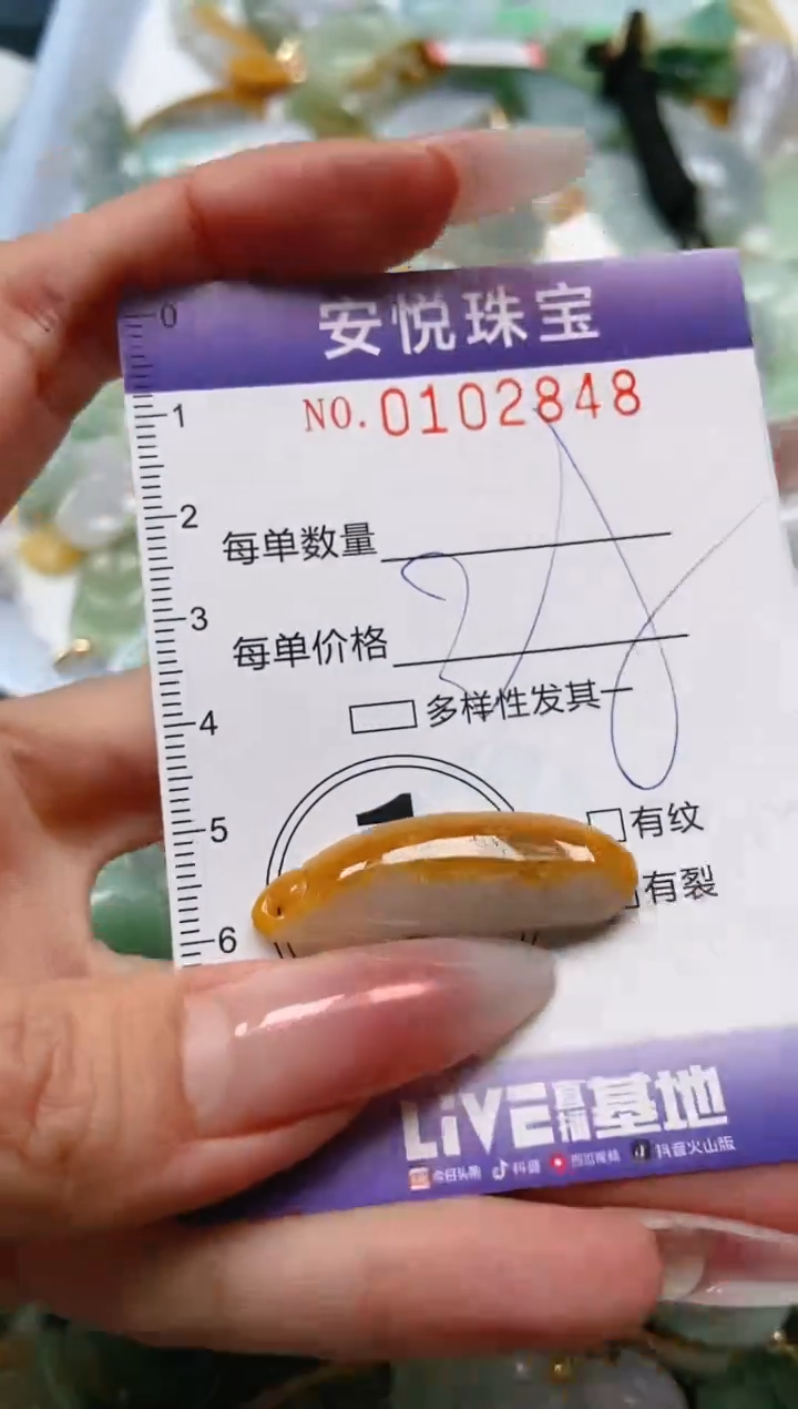 【闪购商品】翡翠颈饰未镶嵌闪购0102848