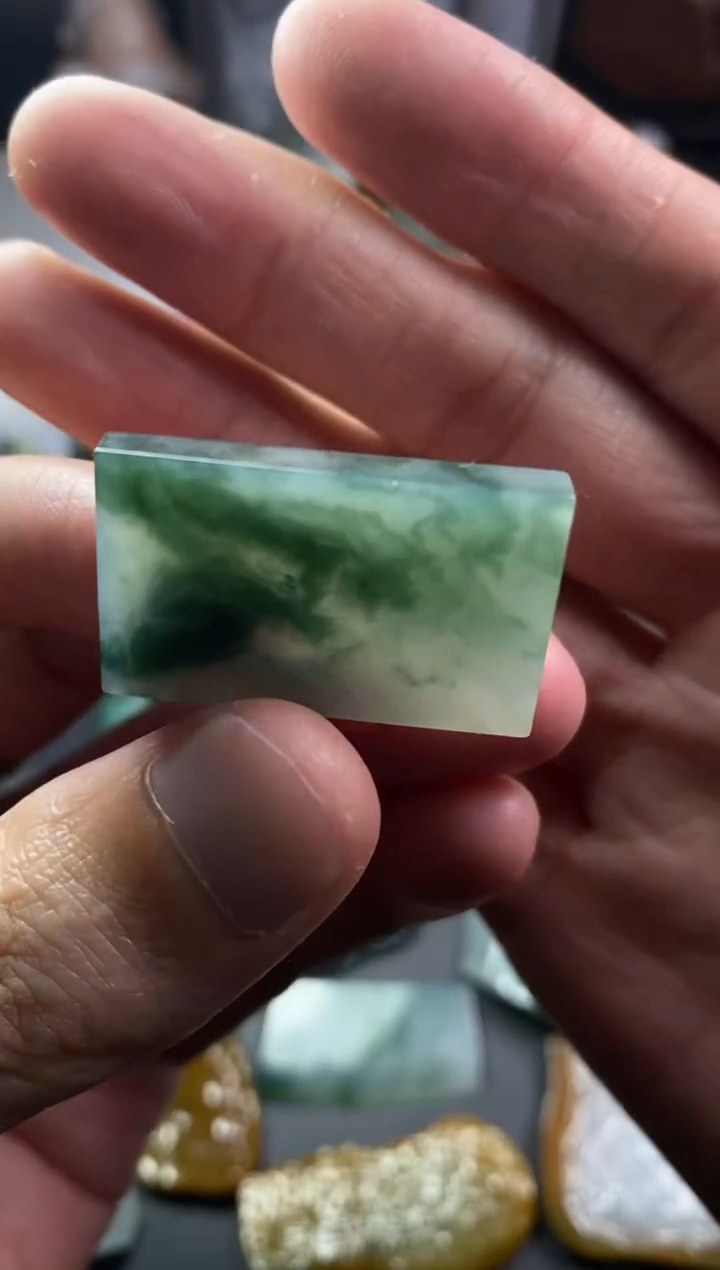 未镶嵌定制翡翠翡翠片料定制未镶嵌12.19-24