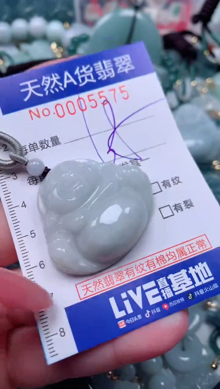 【闪购商品】翡翠颈饰未镶嵌00005575