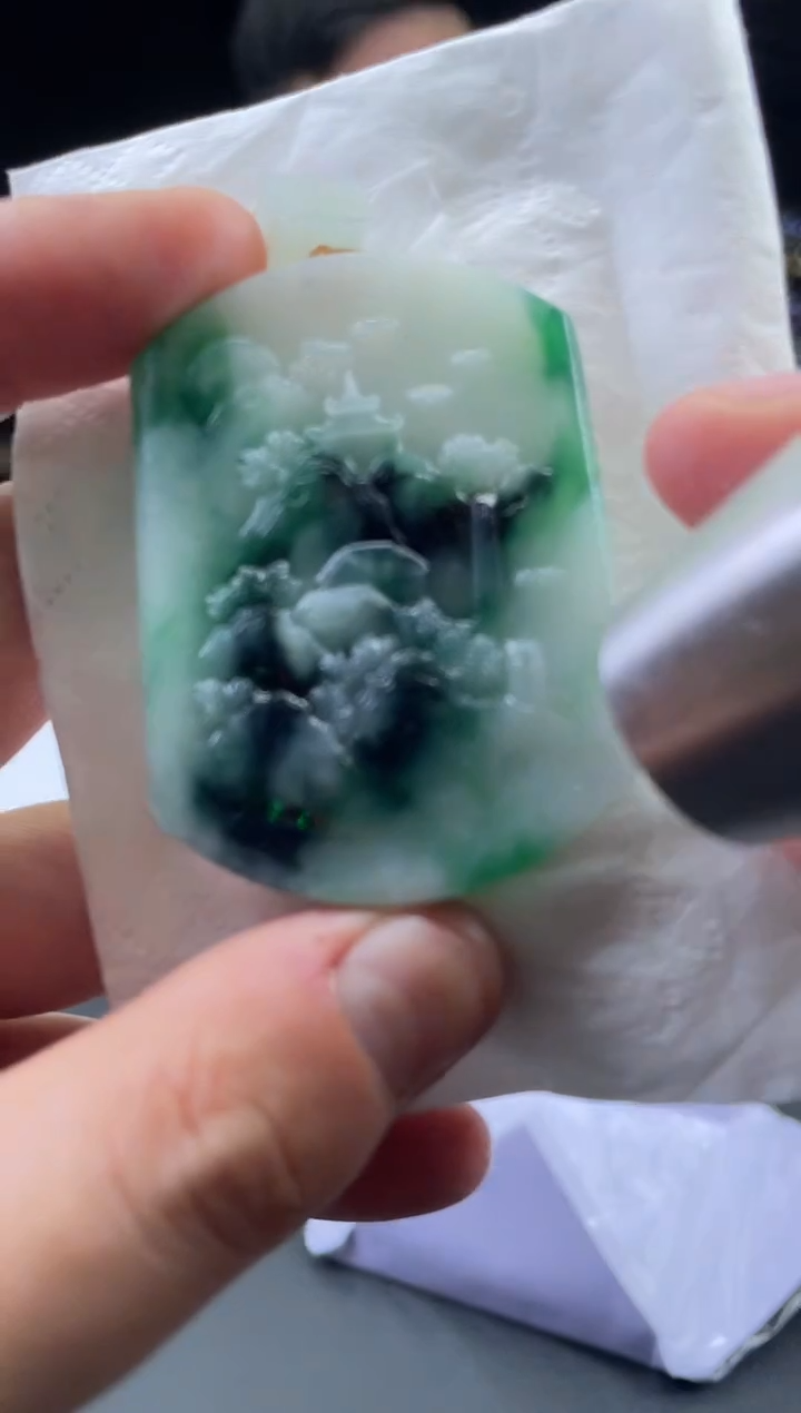 未镶嵌定制翡翠咪-112405