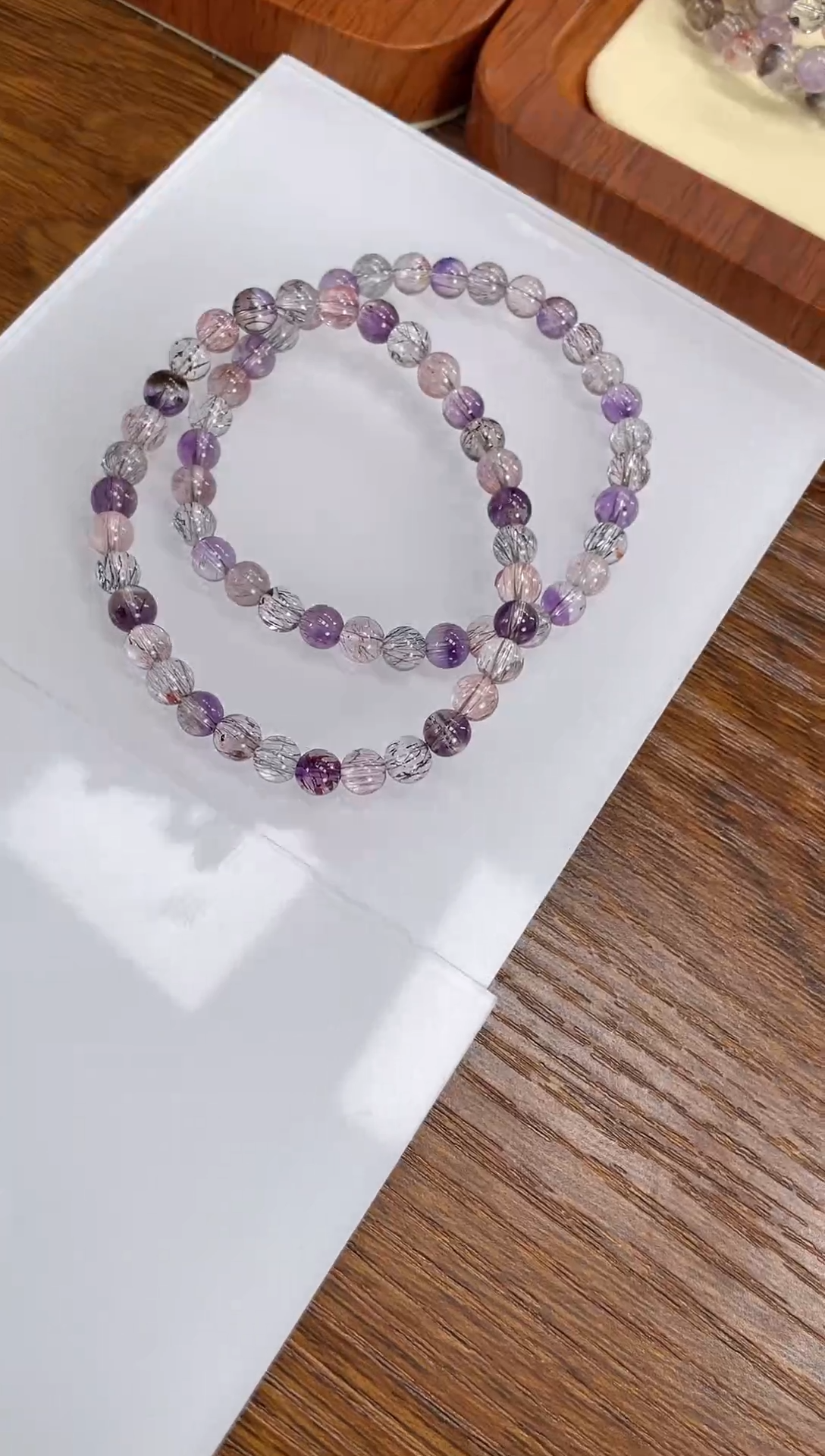 【闪购商品】水晶手链未镶嵌超七手串多样性发一