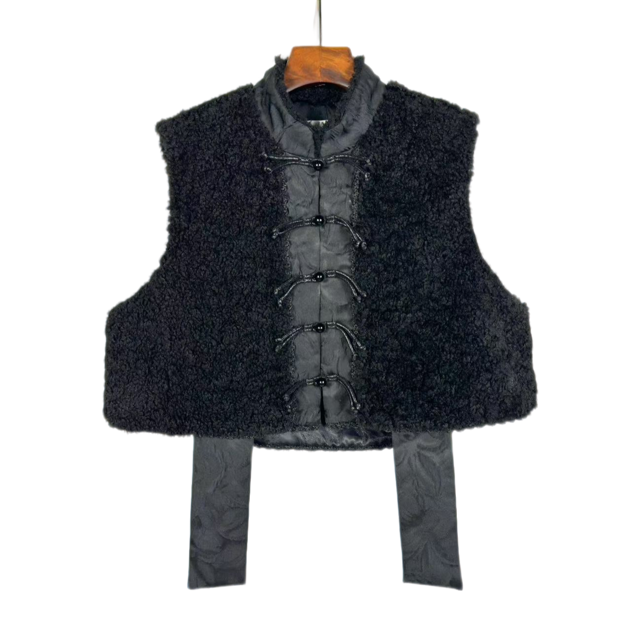 朱总原创设计L24M-4C131时尚毛马夹