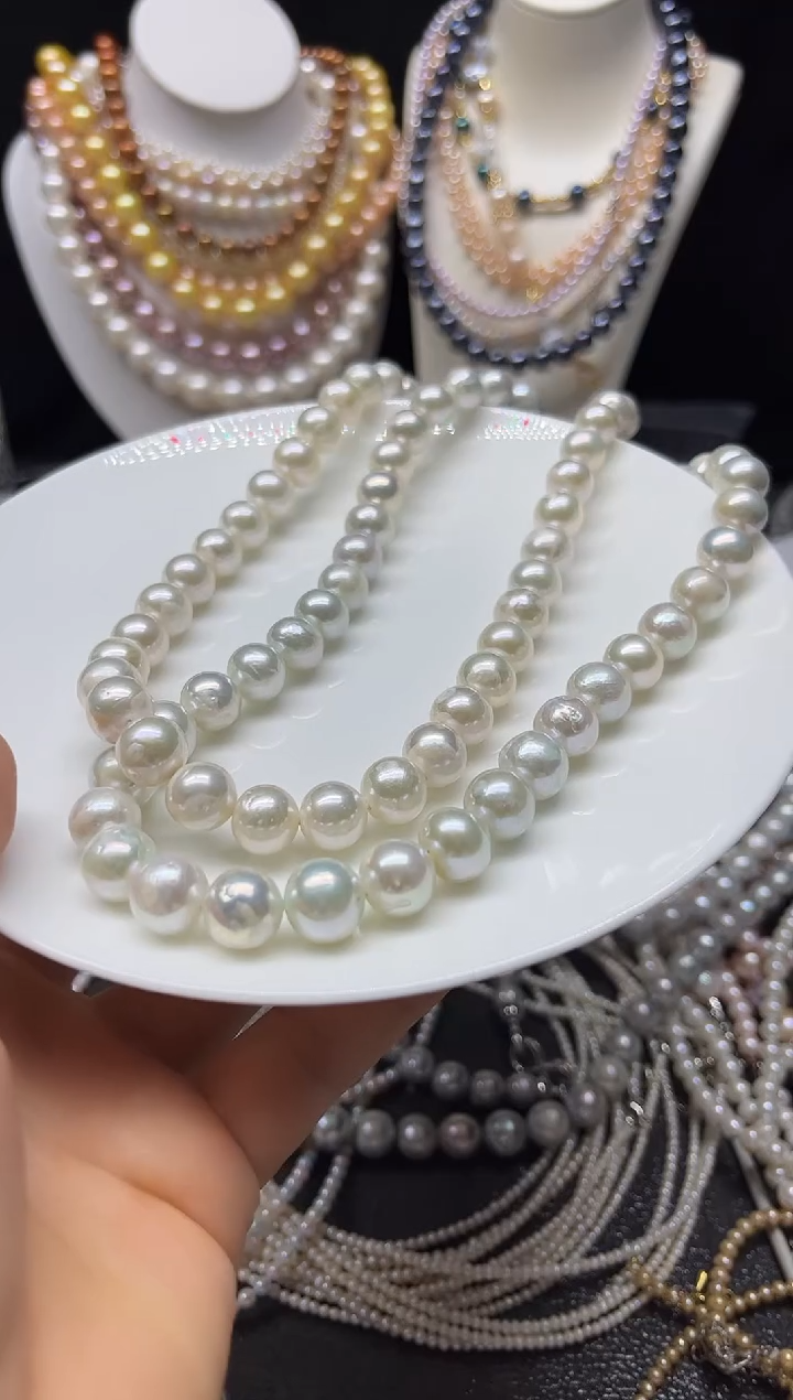 淡水珍珠未镶嵌颈饰多人