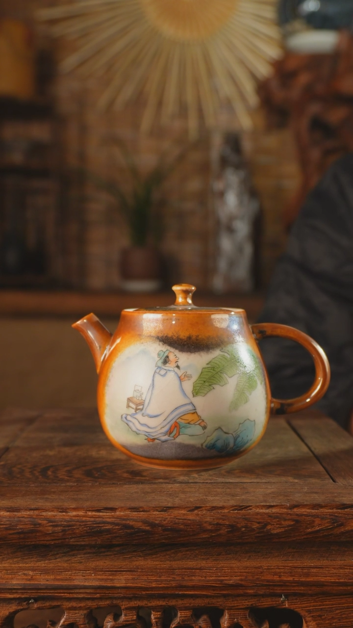 【闪购商品】老昌号手工手绘茶器
