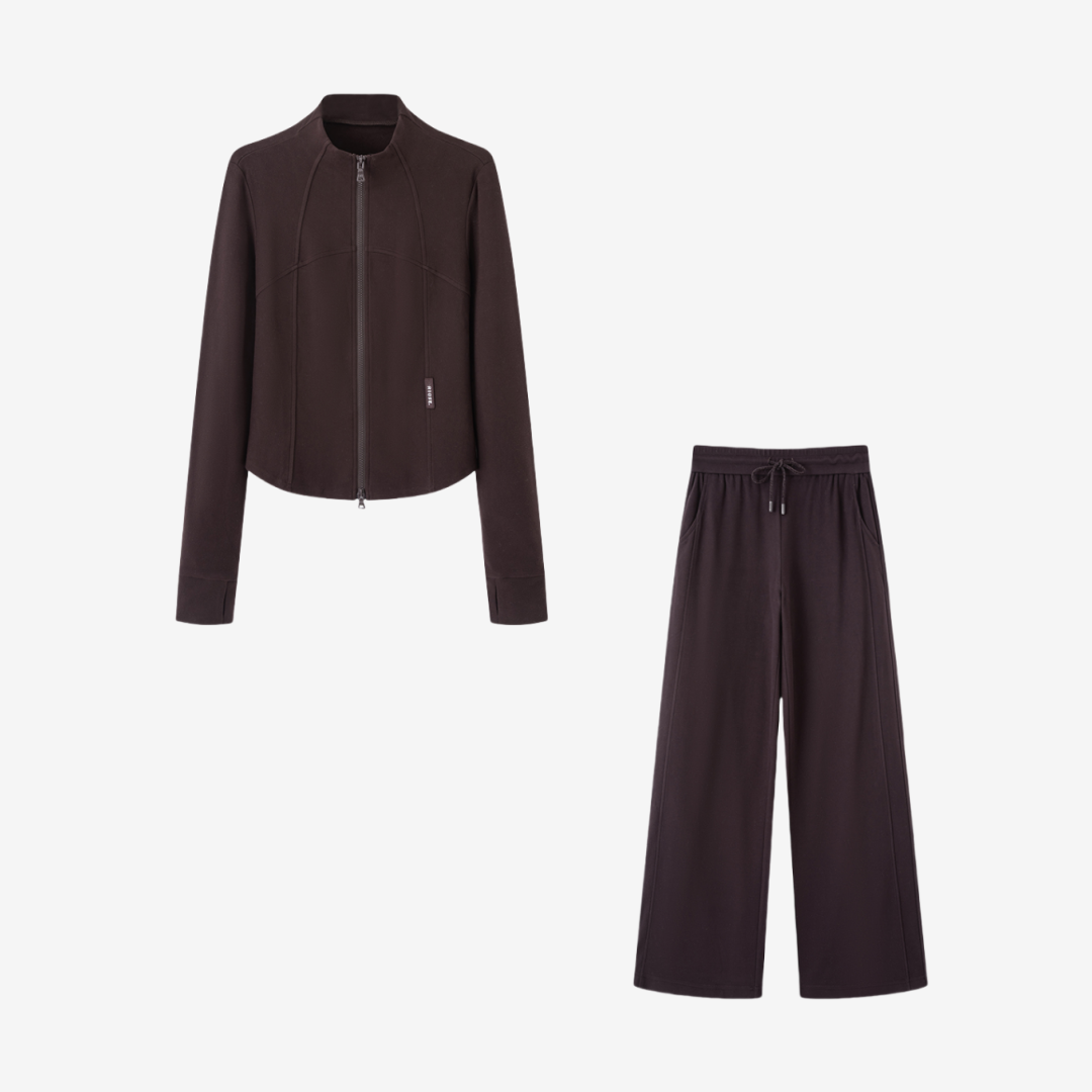 【洛丽塔风】艾家-休闲套装女2025新款秋季卫衣气质显瘦裤子两件套