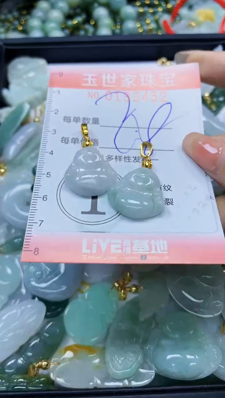 【闪购商品】翡翠颈饰未镶嵌闪购商品00193452