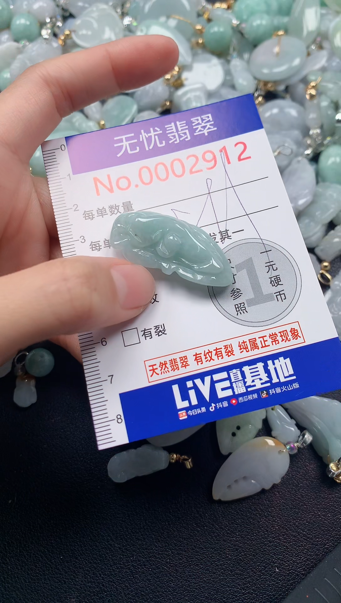 颈饰未镶嵌翡翠2912