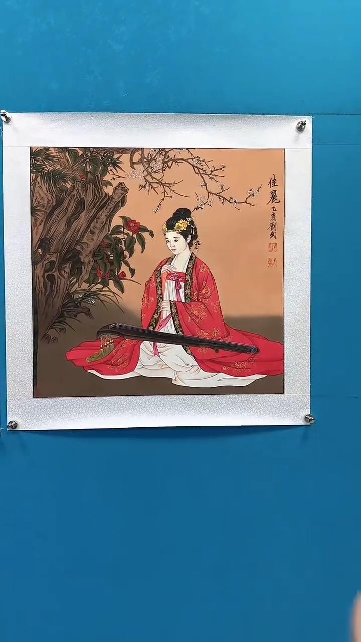 国画瀚美居艺术刘武手绘-国画原作43