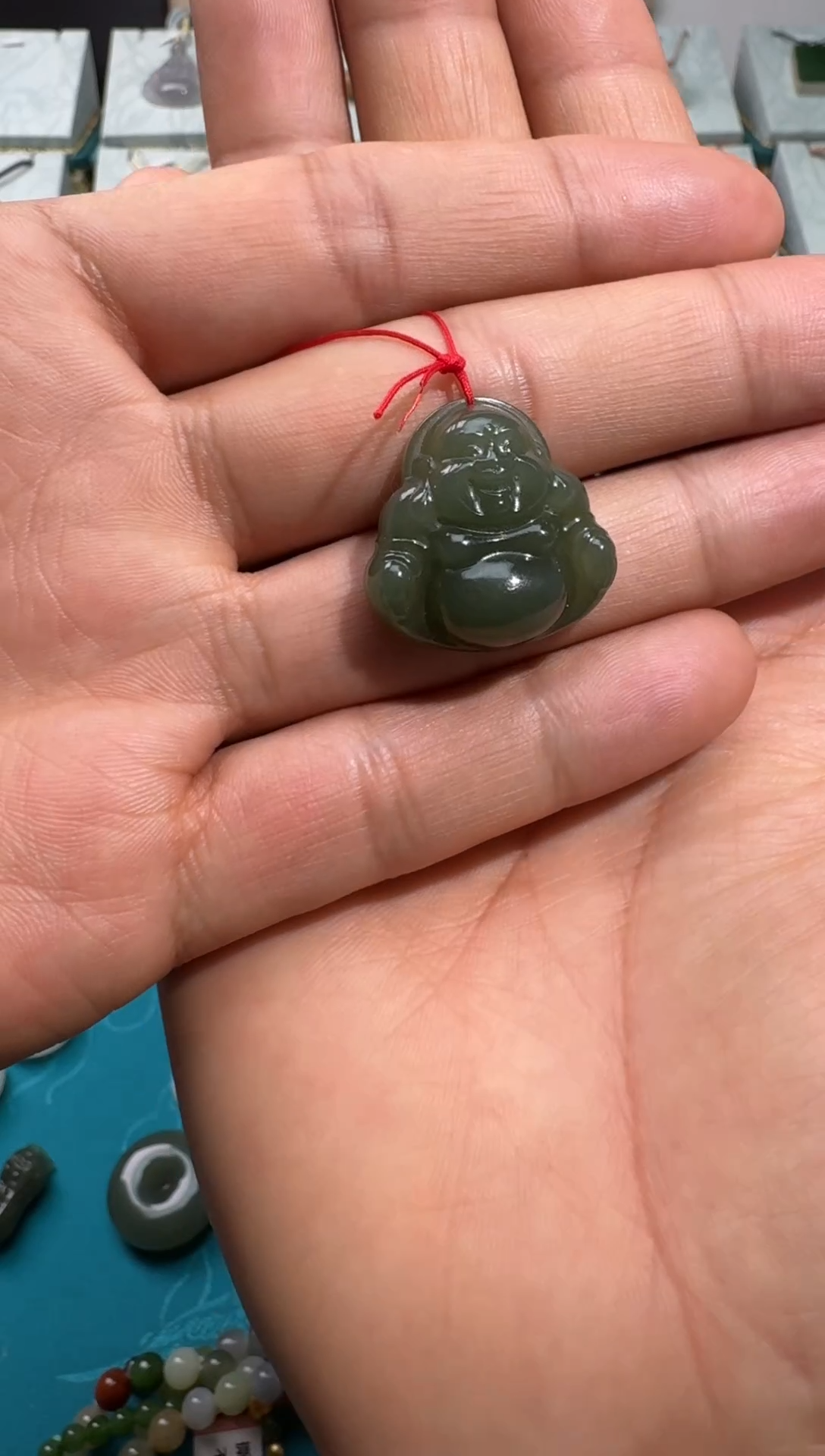 【闪购商品】和田玉颈饰未镶嵌25佛公