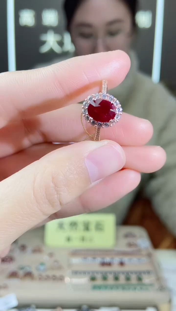 【闪购商品】红宝石手饰银S925镶嵌手饰