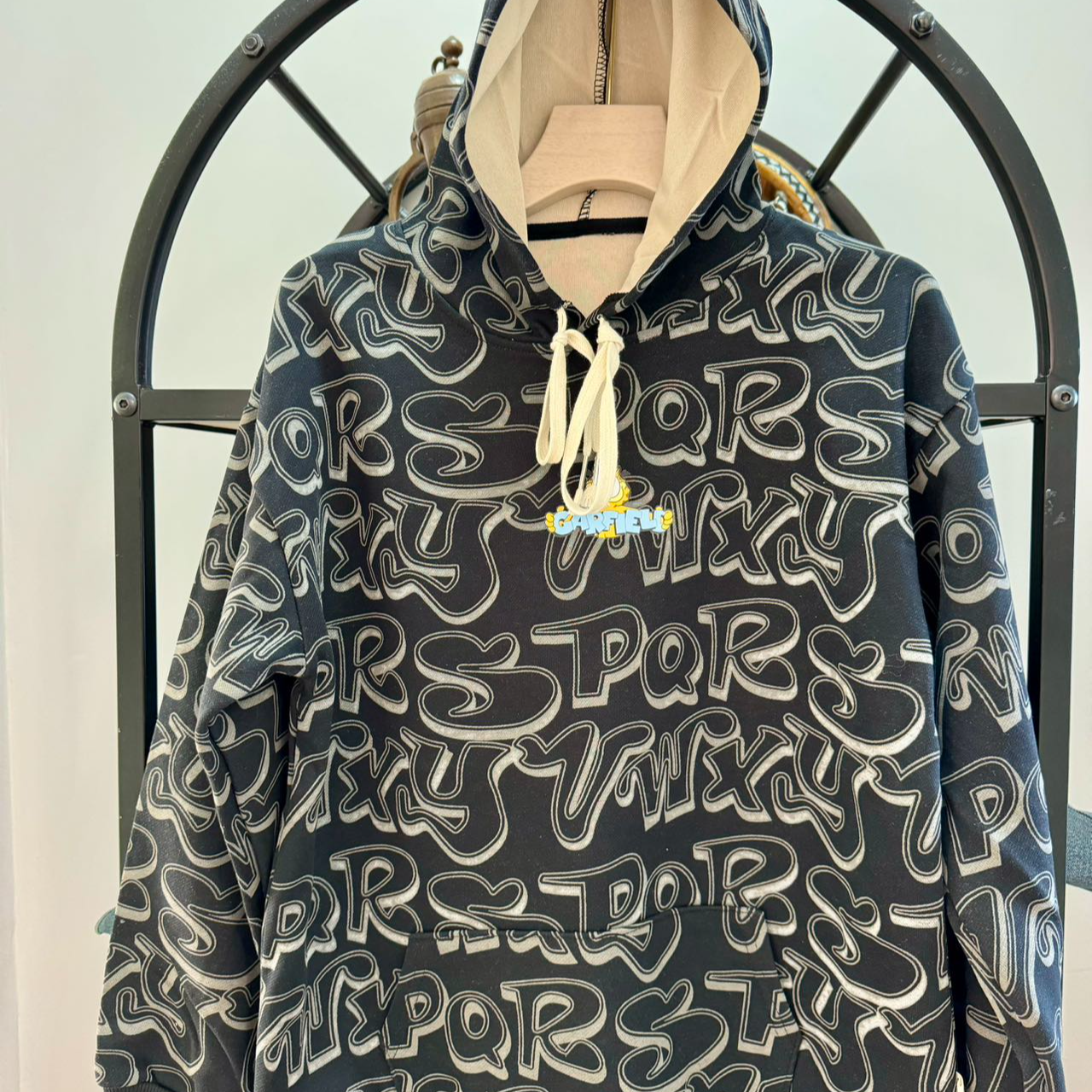 儿童春秋款连帽时尚卫衣印花休闲