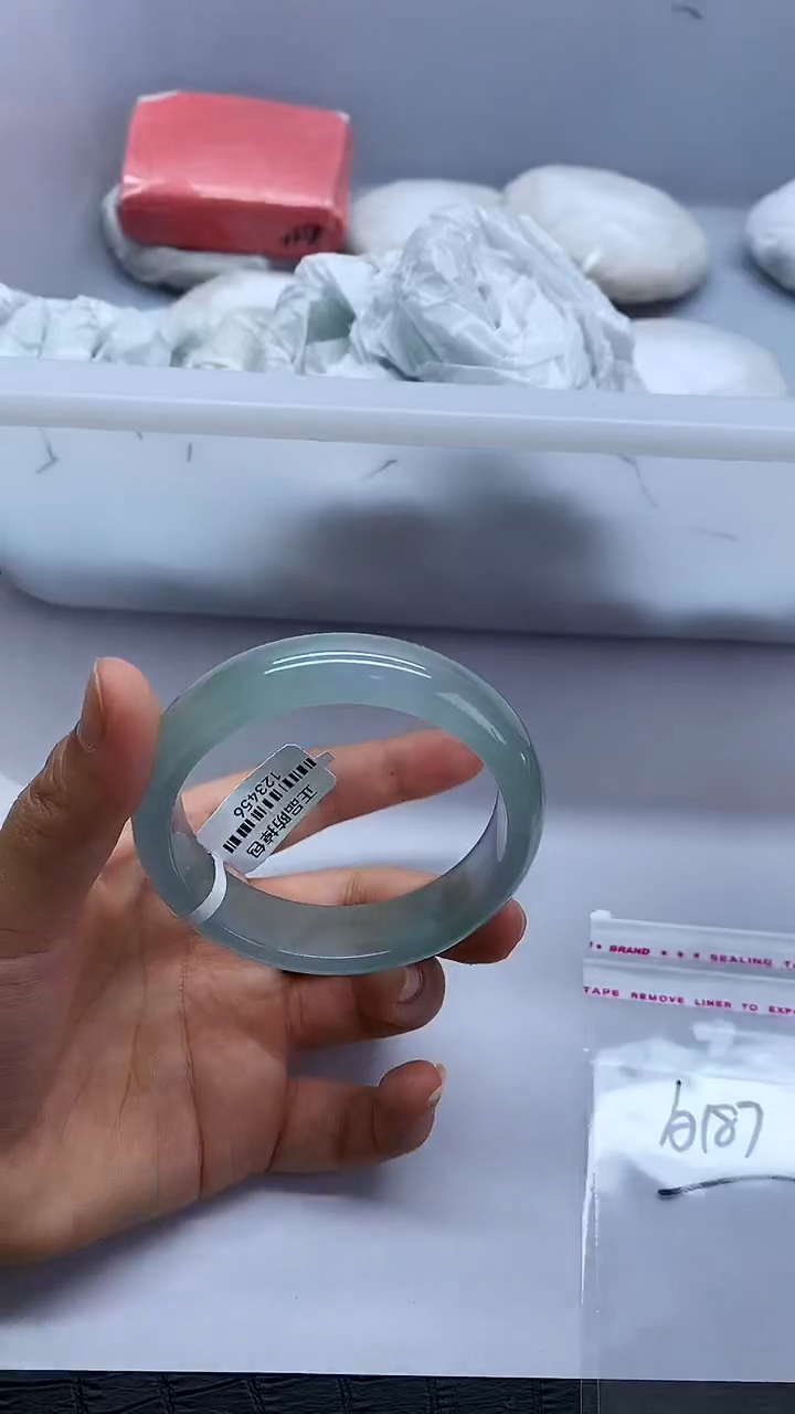 187冰透缅风美人镯【直播间所见即所得】55-56