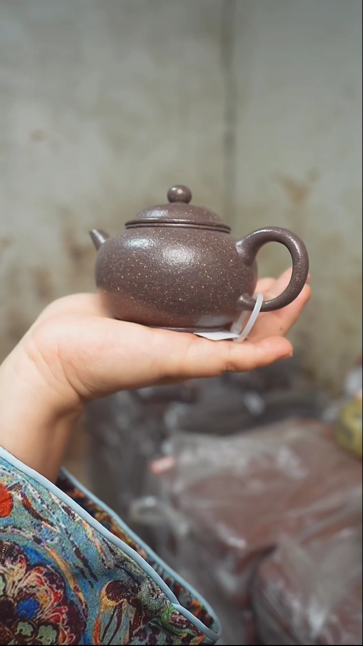 茶壶紫砂天青粗砂水平