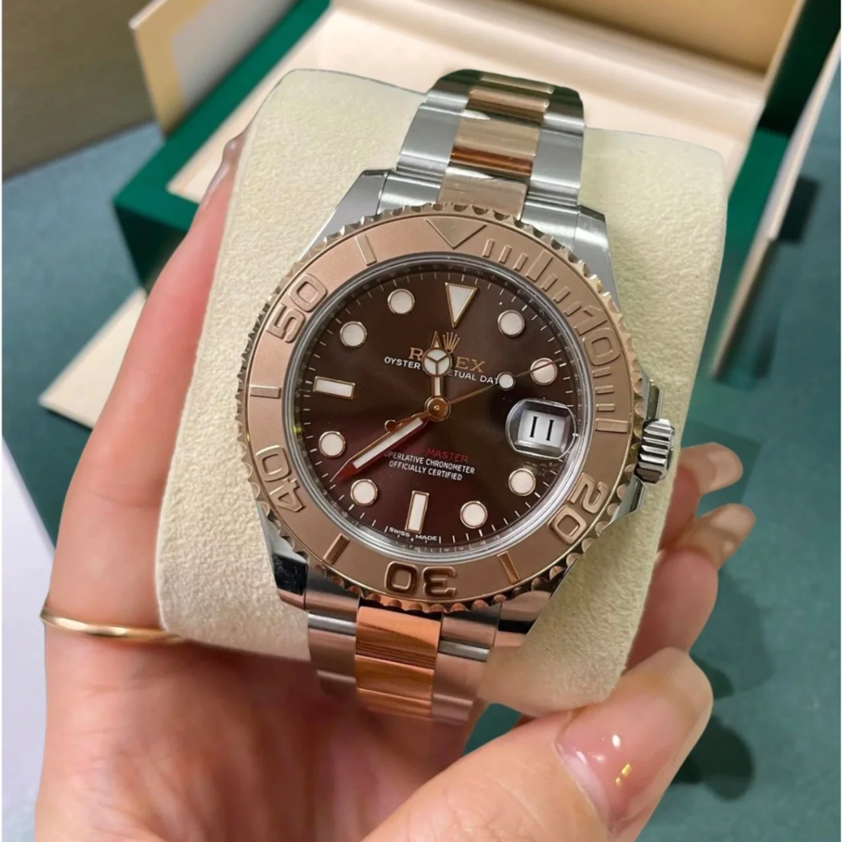 99新 Rolex/劳力士 小花6欢 游艇型系列m126621-0001手表-40mm