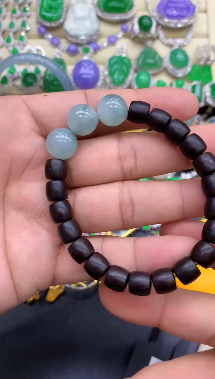 未镶嵌手链翡翠73-中国好珍宝