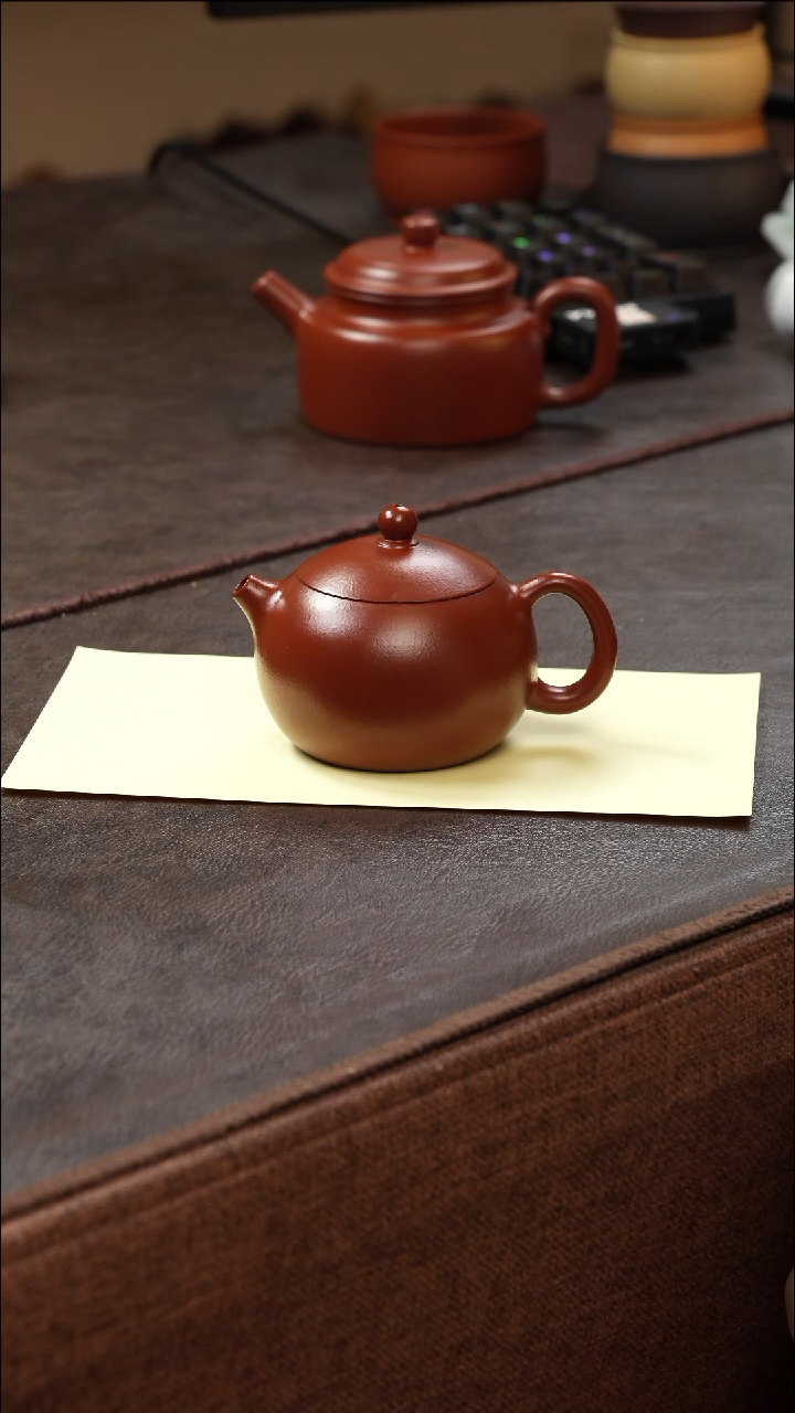 茶壶紫砂壶·11朱泥西施150cc