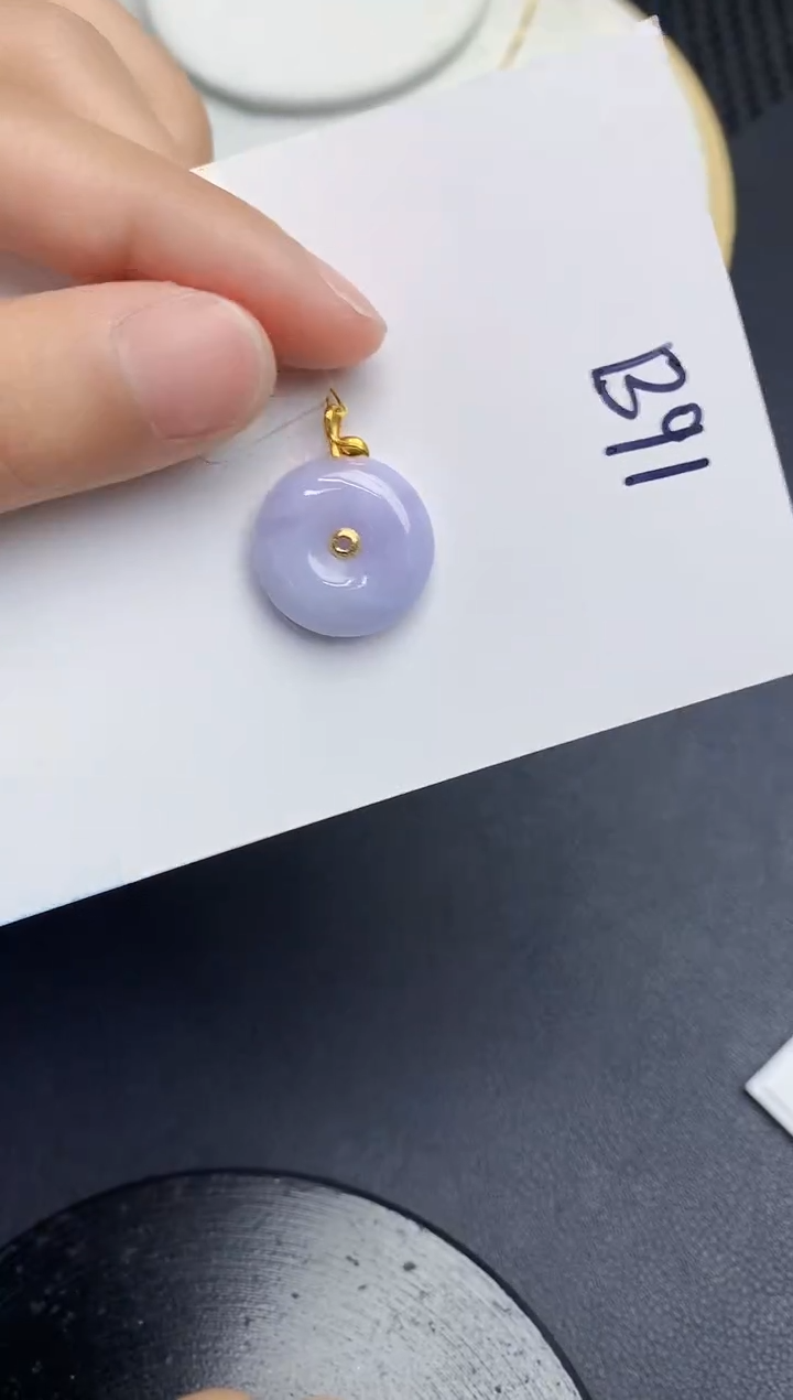 【闪购商品】翡翠颈饰18K金镶嵌000000000