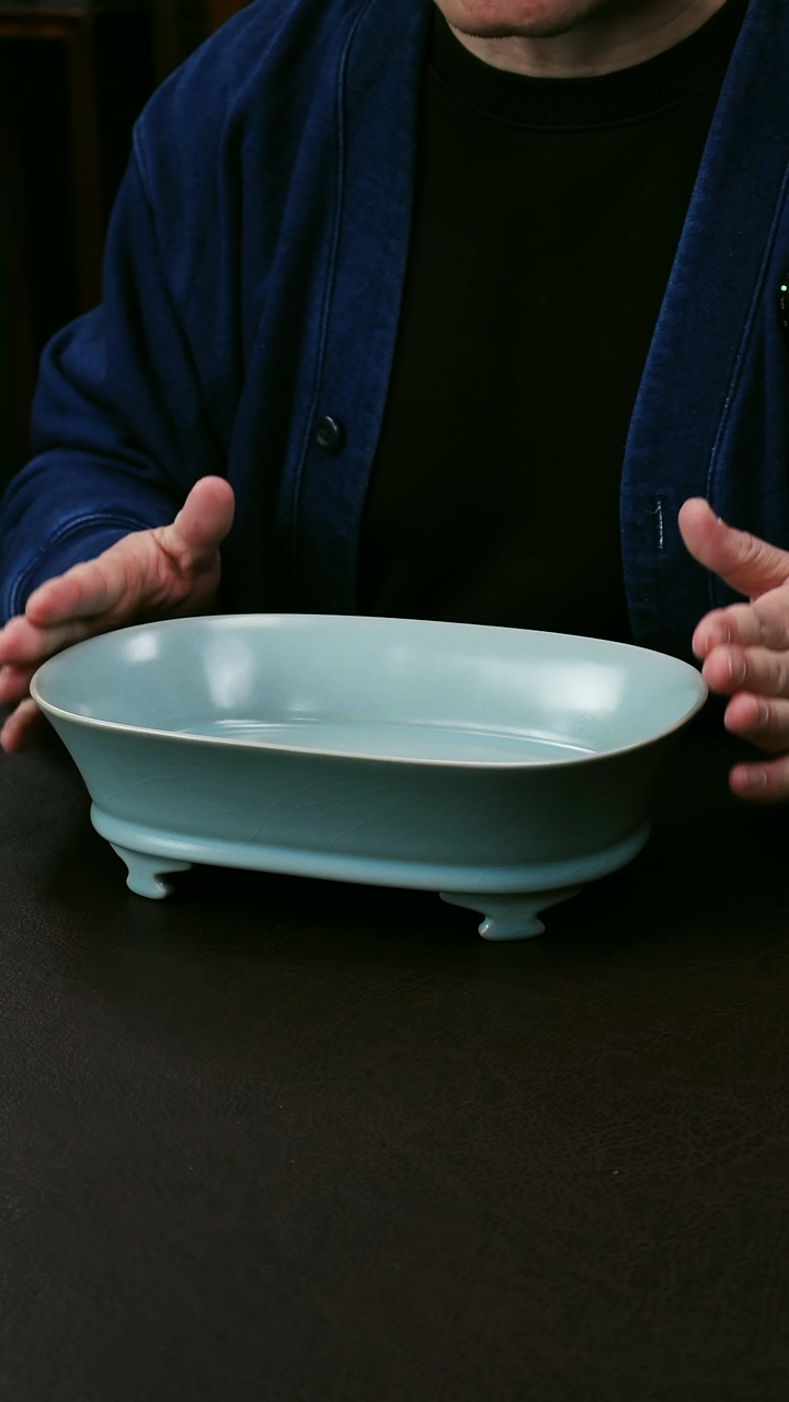 【闪购商品】其他汝官窑水仙盆76