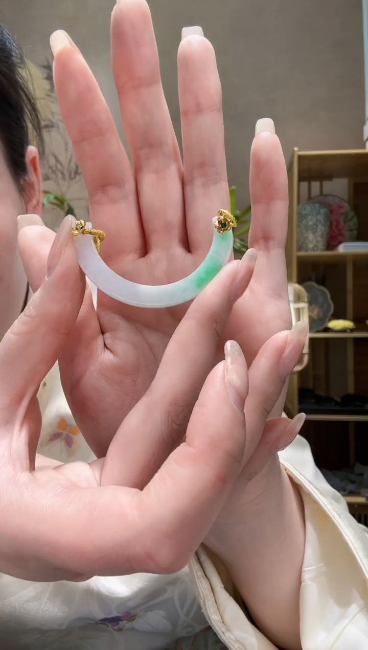 【闪购商品】翡翠耳饰未镶嵌吊坠