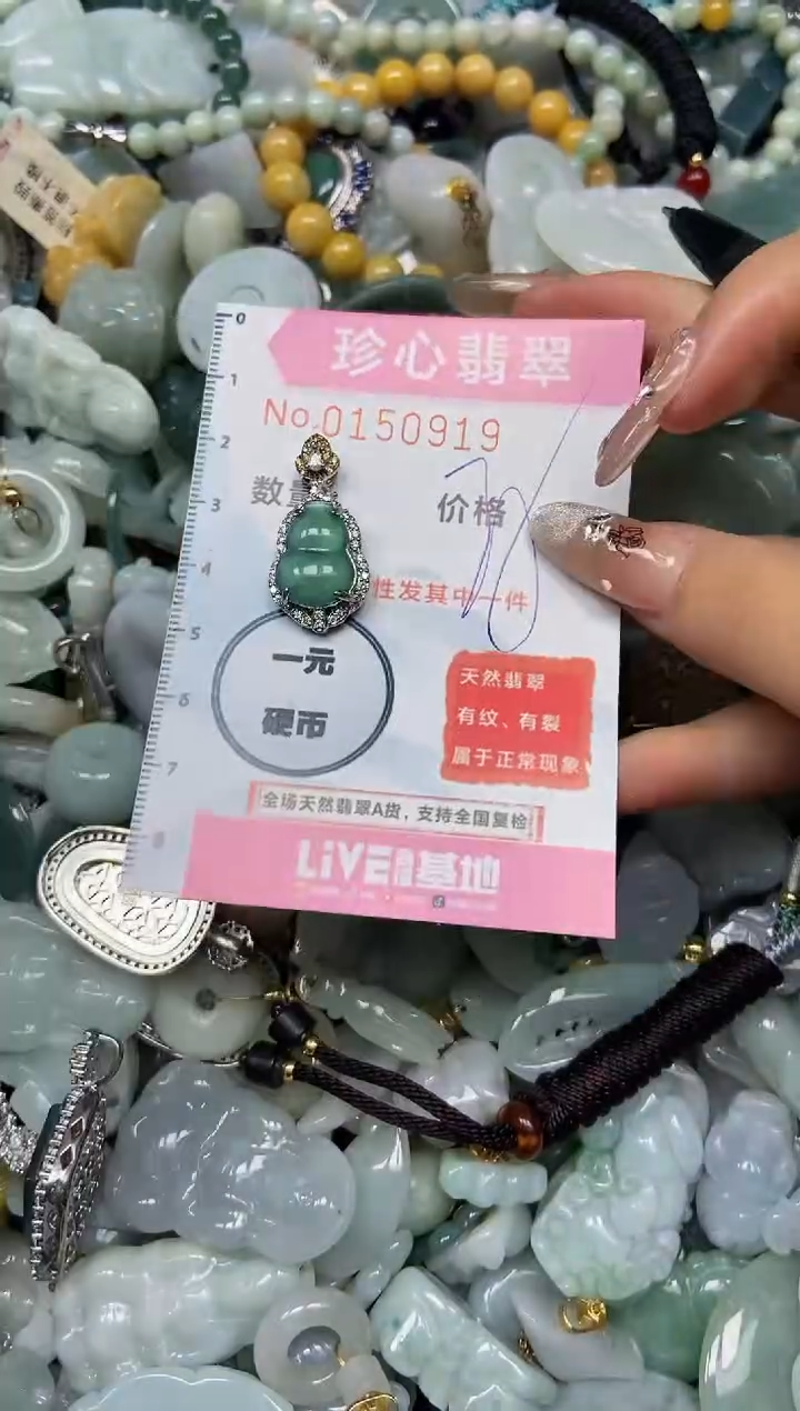 【闪购商品】翡翠颈饰未镶嵌闪购0150919