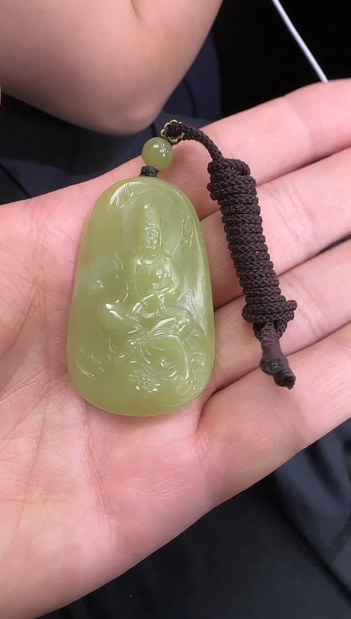 和田玉未镶嵌吊坠(赠链)挂件（产地直发）