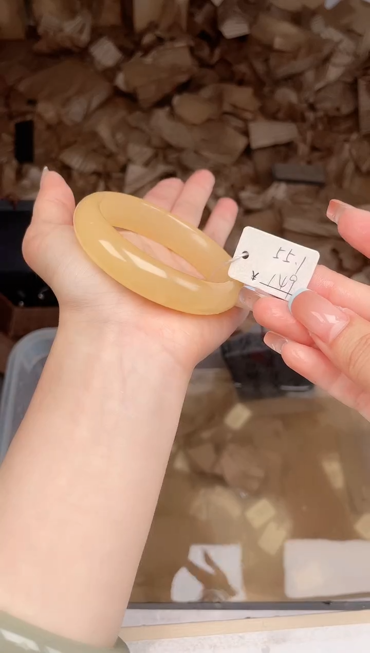 石英质玉手镯未镶嵌A194-55.1