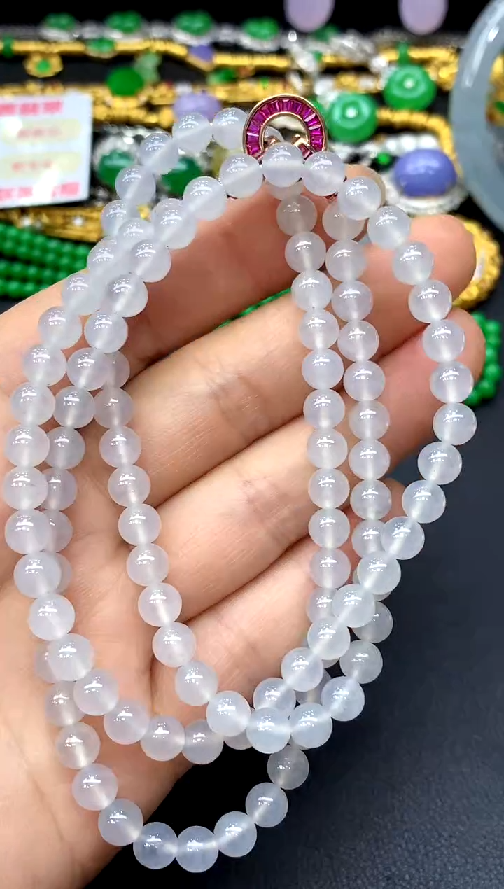 颈饰未镶嵌翡翠321-中国好珍宝