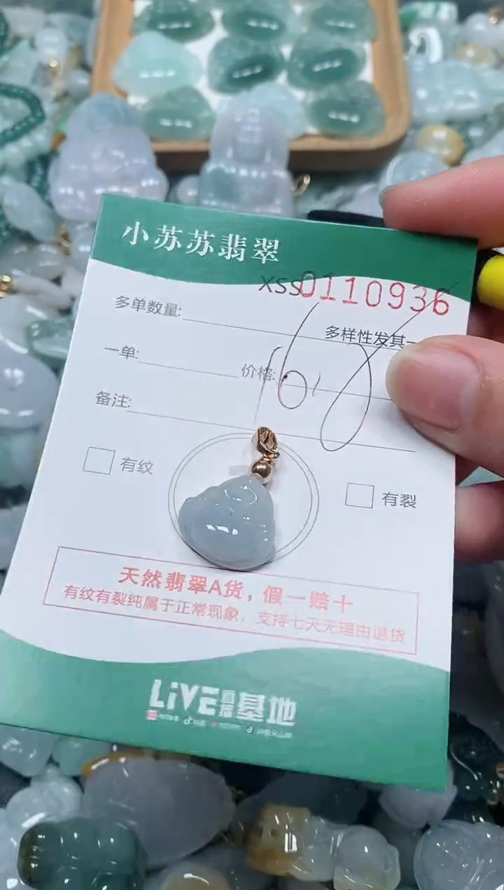 【闪购商品】翡翠颈饰未镶嵌闪购商品0110936