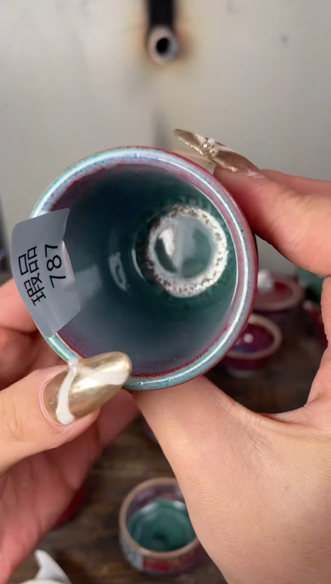 【闪购商品】摆件钧瓷手工茶器窑变