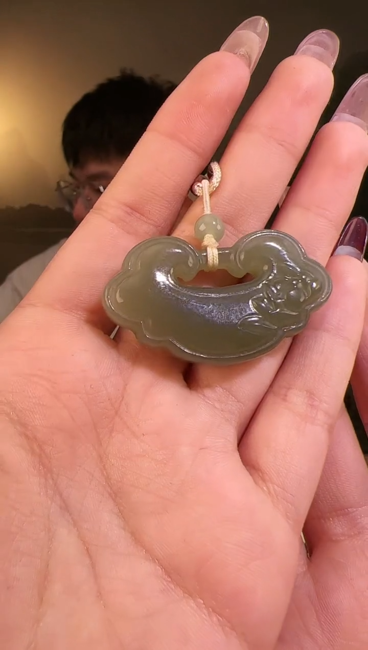 【闪购商品】和田玉颈饰未镶嵌锁3969