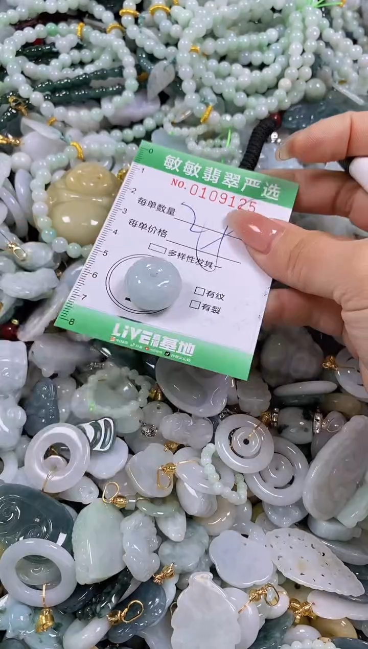 【闪购商品】翡翠颈饰未镶嵌闪购0109125
