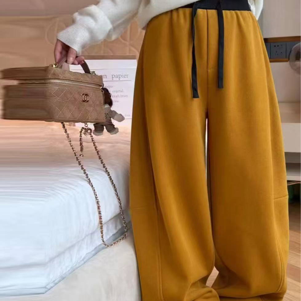 武汉蔓姐【弯刀裤】冬季新款加绒设计款弯刀裤长102公分左右65177#