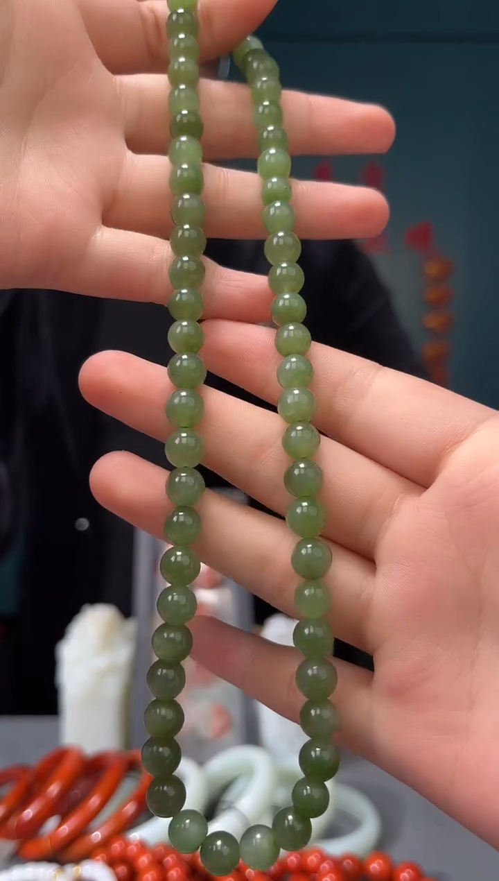 【闪购商品】和田玉颈饰未镶嵌项链7+