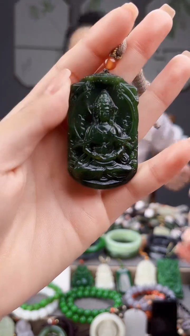 颈饰未镶嵌和田玉多样性发货拍一发一