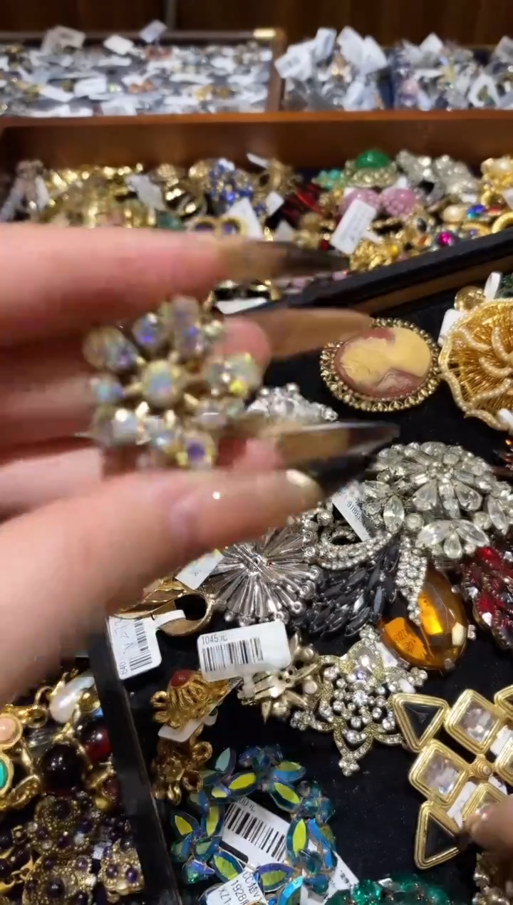 纯铜合金琉璃楚楚珠宝中古甄选不退换