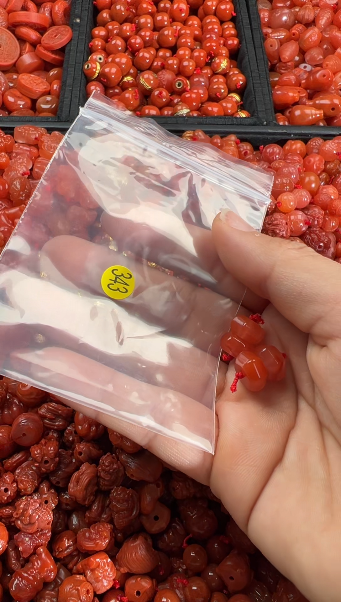 【闪购商品】南红玛瑙颈饰未镶嵌1