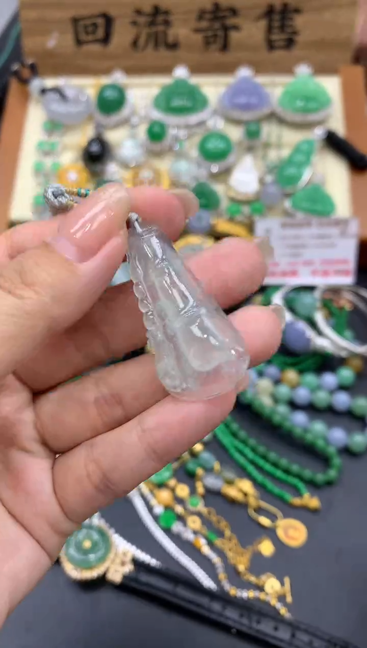 【闪购商品】翡翠颈饰未镶嵌223-中国好珍宝1