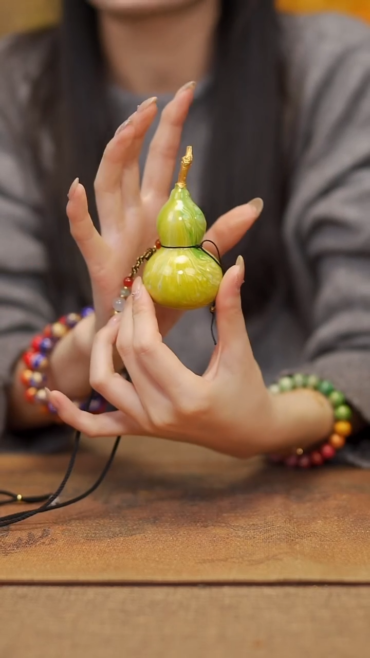 【闪购商品】510宴禾堂大漆脖挂葫芦68