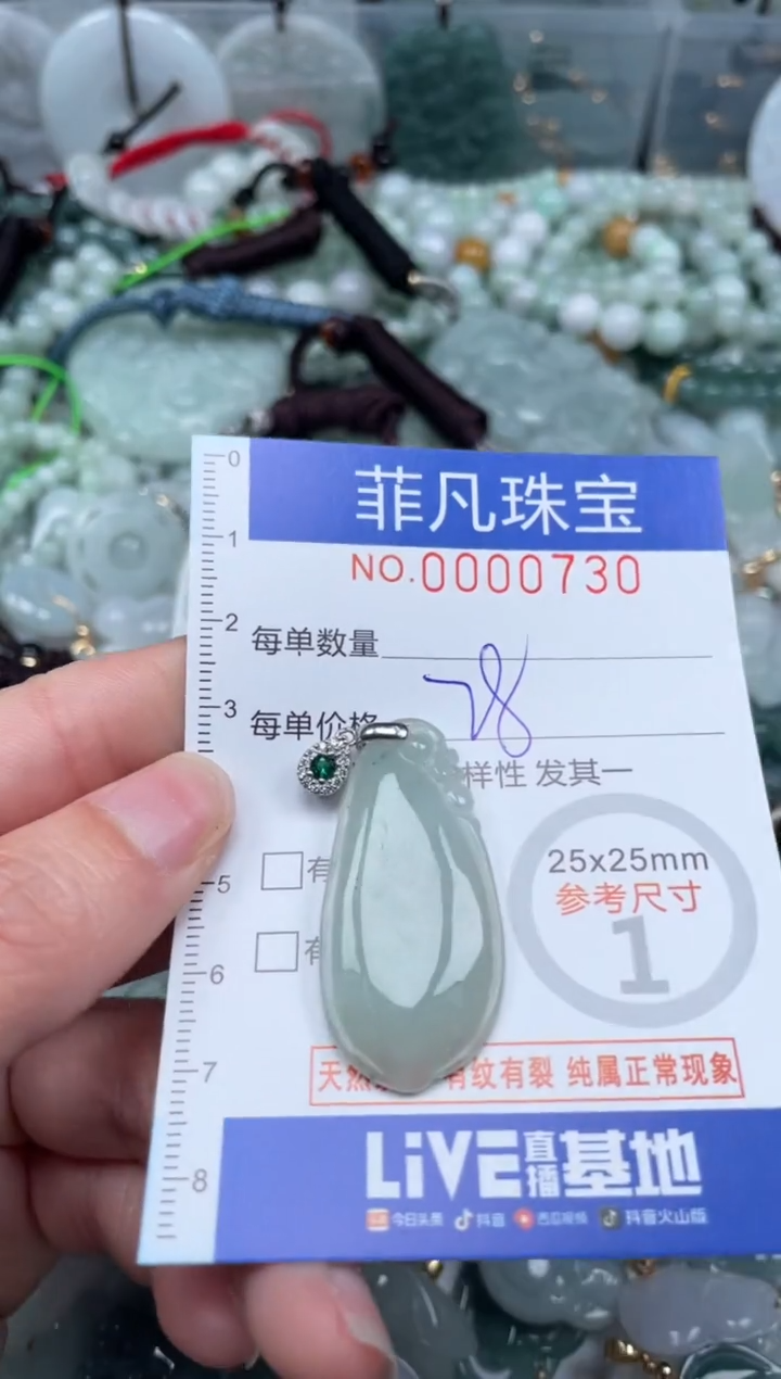 【闪购商品】翡翠颈饰未镶嵌00..0730