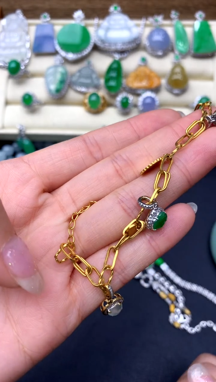 【闪购商品】翡翠手串未镶嵌468-中国好珍宝