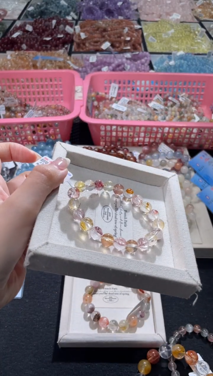 水晶手链未镶嵌167号 多样性发一9+