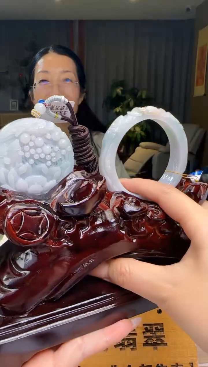 【闪购商品】翡翠颈饰未镶嵌底座一套YJ@@960Q3J13364