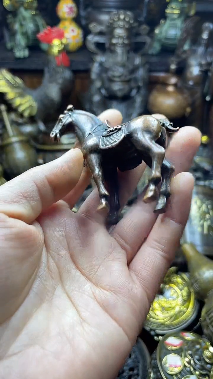 闪购链接，点击下单，有运费险，铜摆件