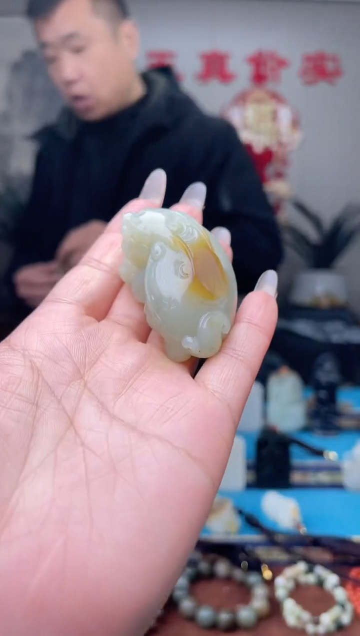 【闪购商品】和田玉（糖玉）挂件未镶嵌1
