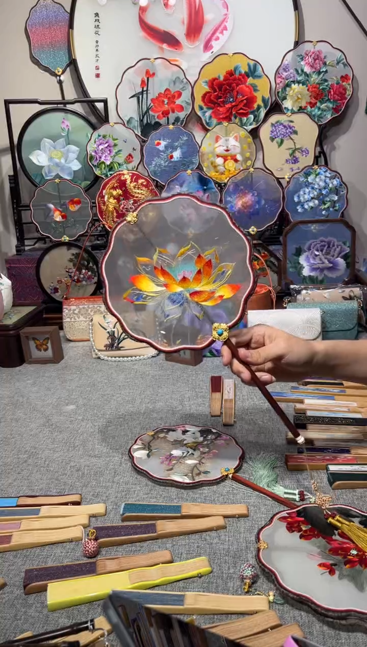 刺绣纯手工苏绣艺术品