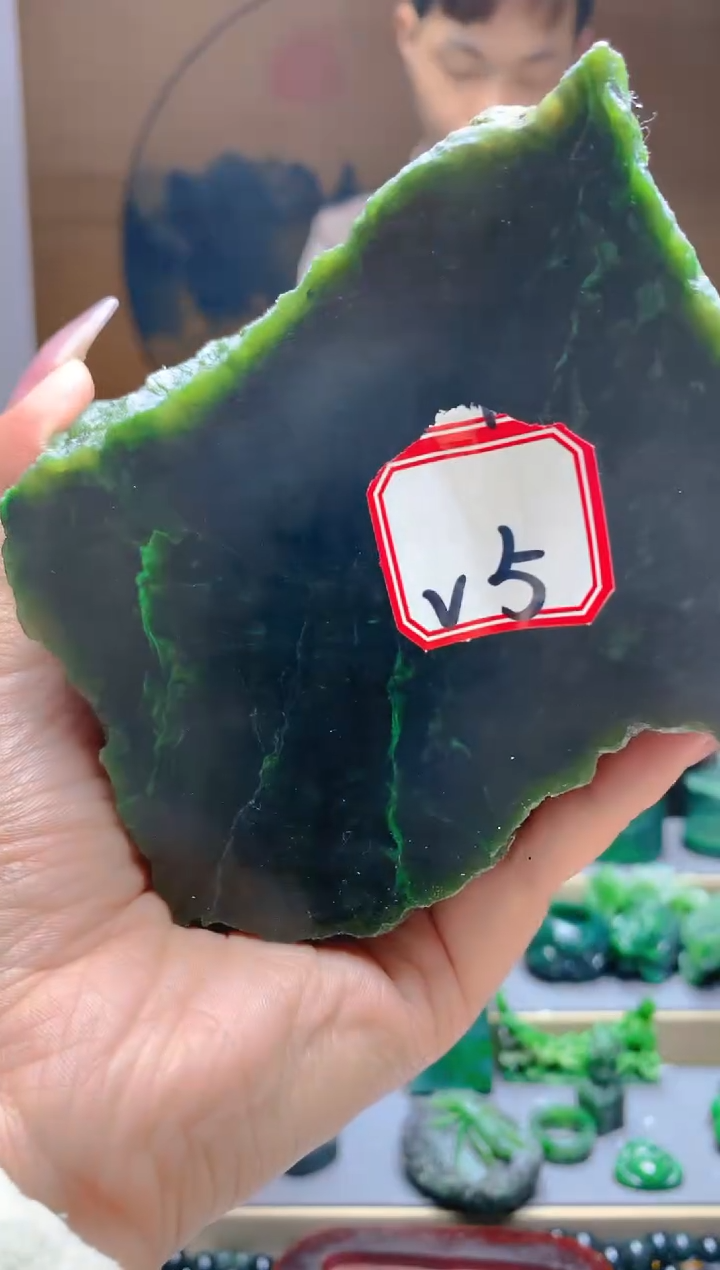 【闪购商品】和田玉（碧玉）珠宝半成品未镶嵌1