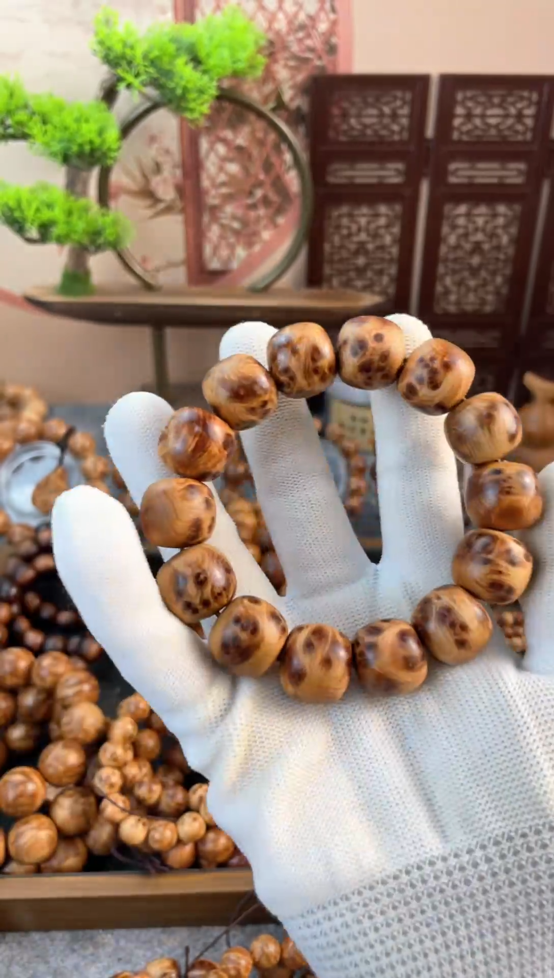 【闪购商品】柏木手串/手链太行崖柏16*17留疤