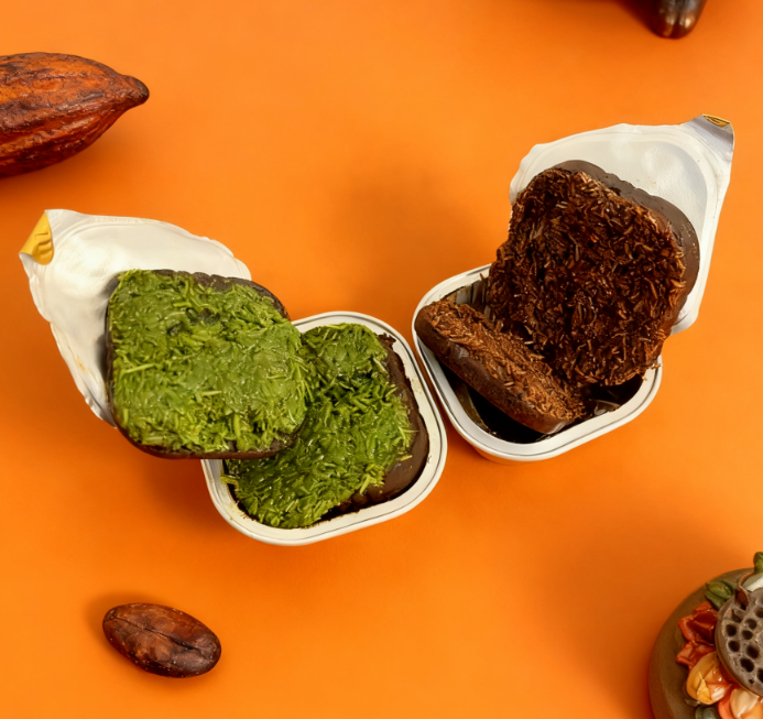 巧颜悦色超级实物福袋纯可可脂黑巧开心果迪拜