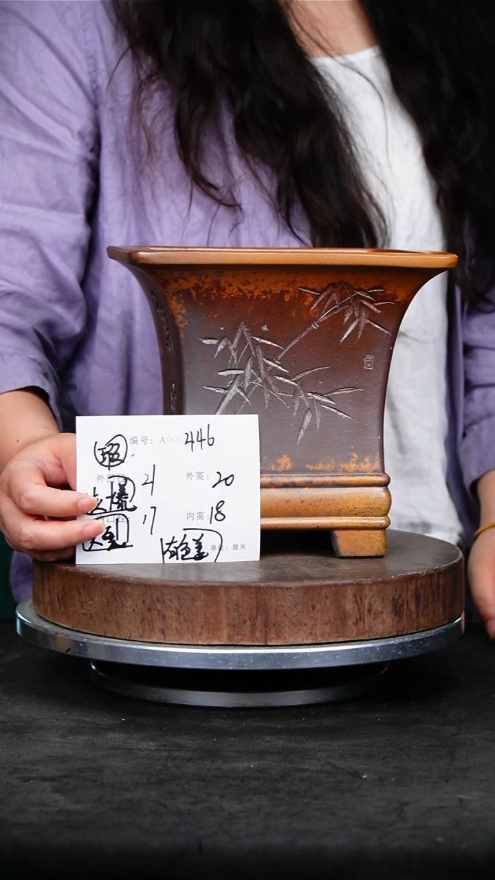 紫砂花盆446瑕疵颜色机选