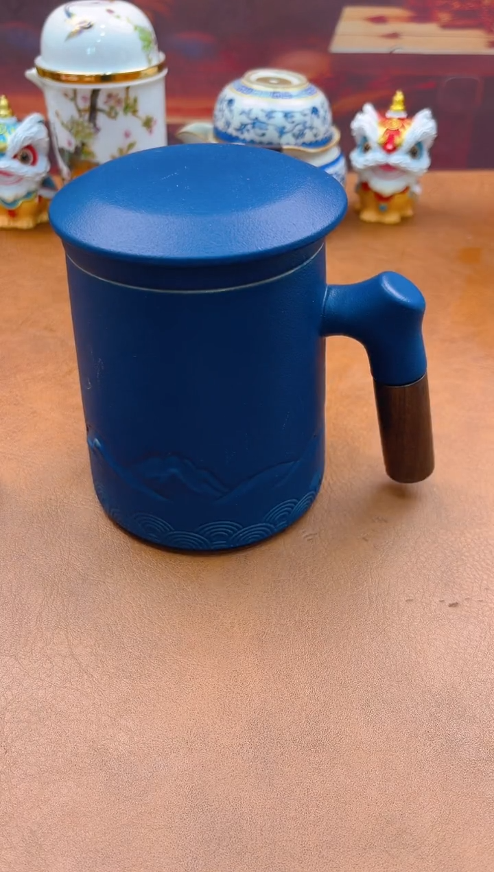 陶瓷茶具摆件旅行套组